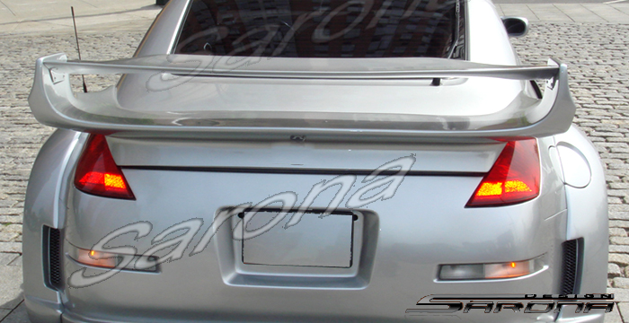 Custom Nissan 350Z Trunk Wing  Coupe (2003 - 2008) - $540.00 (Manufacturer Sarona, Part #NS-034-TW)